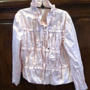 Chico’s pale pink jacket